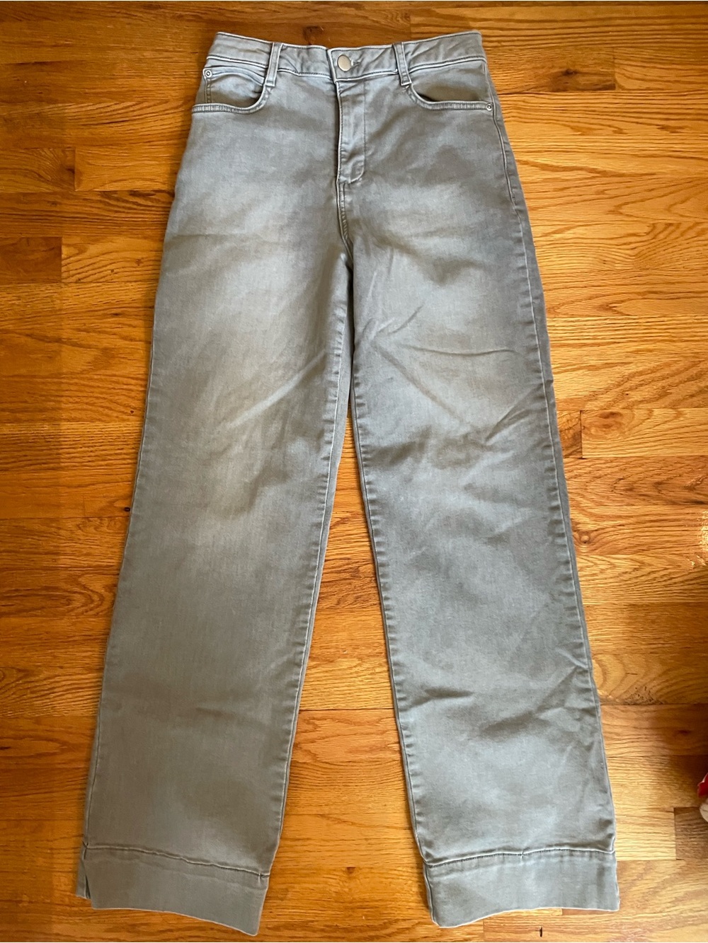 bagatelle Straight-Leg Gray Jeans
